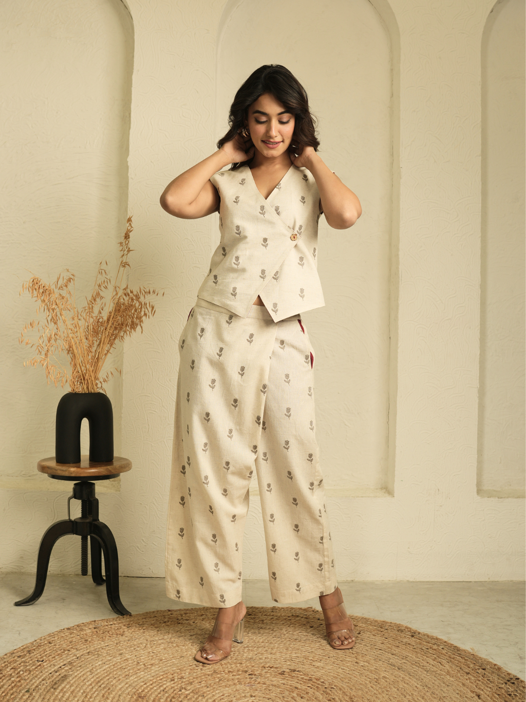 Embroidered Elegance Ensemble Co-ord Set