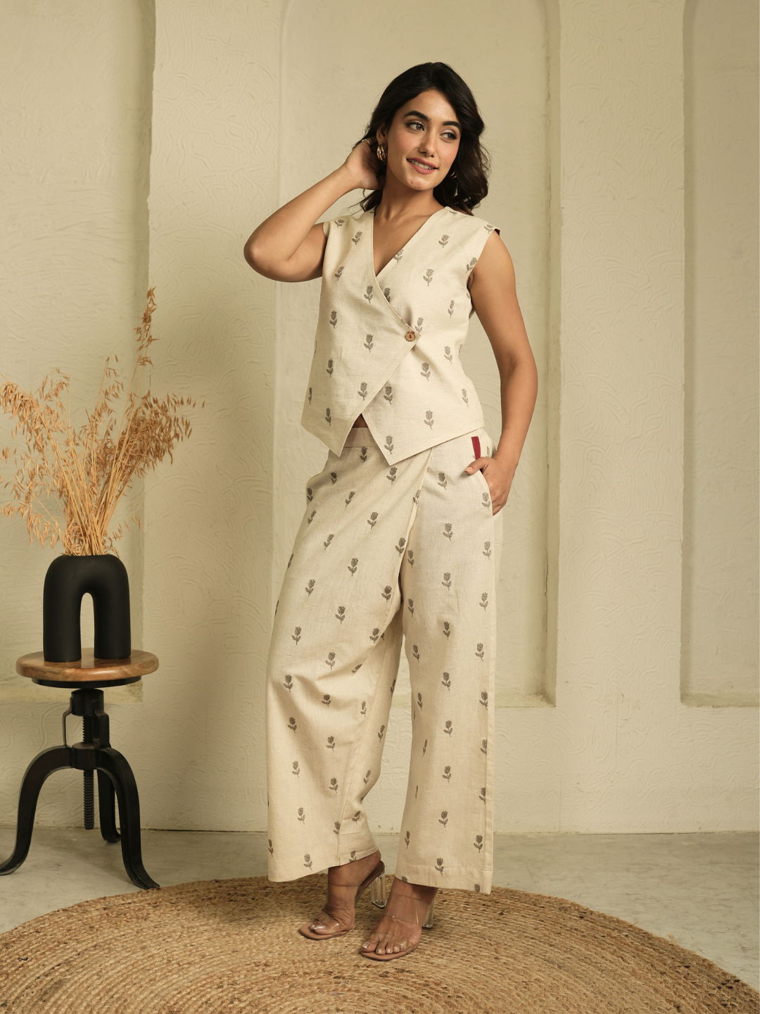 Embroidered Elegance Ensemble Co-ord Set