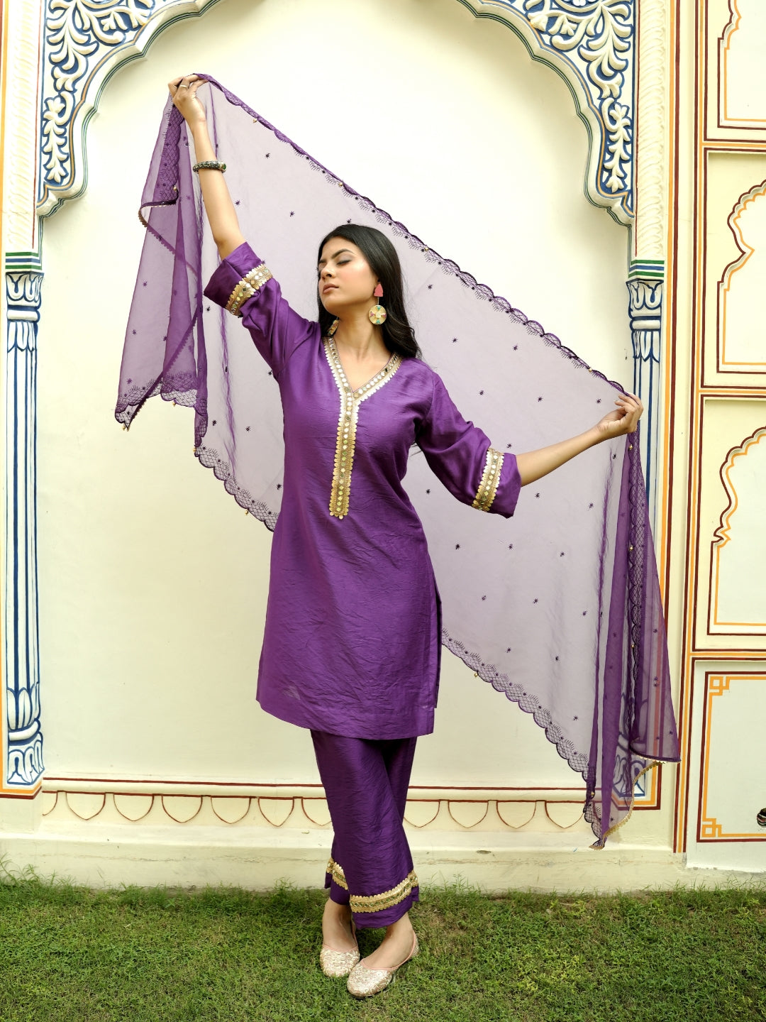 Amethyst Aura Kurta Set
