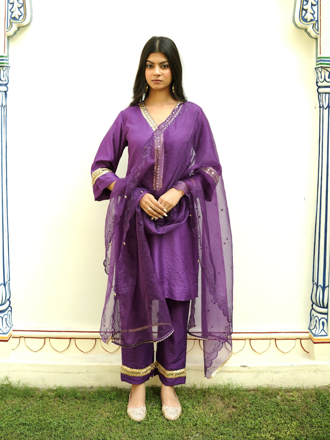Amethyst Aura Kurta Set