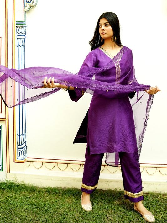 Amethyst Aura Kurta Set