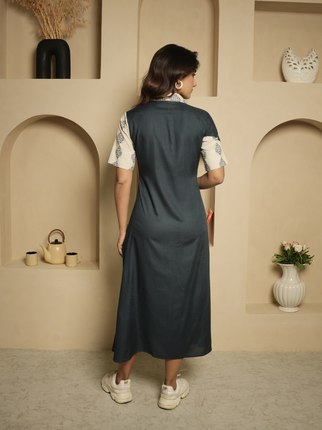 Eccentric Edge Asymmetrical Dress