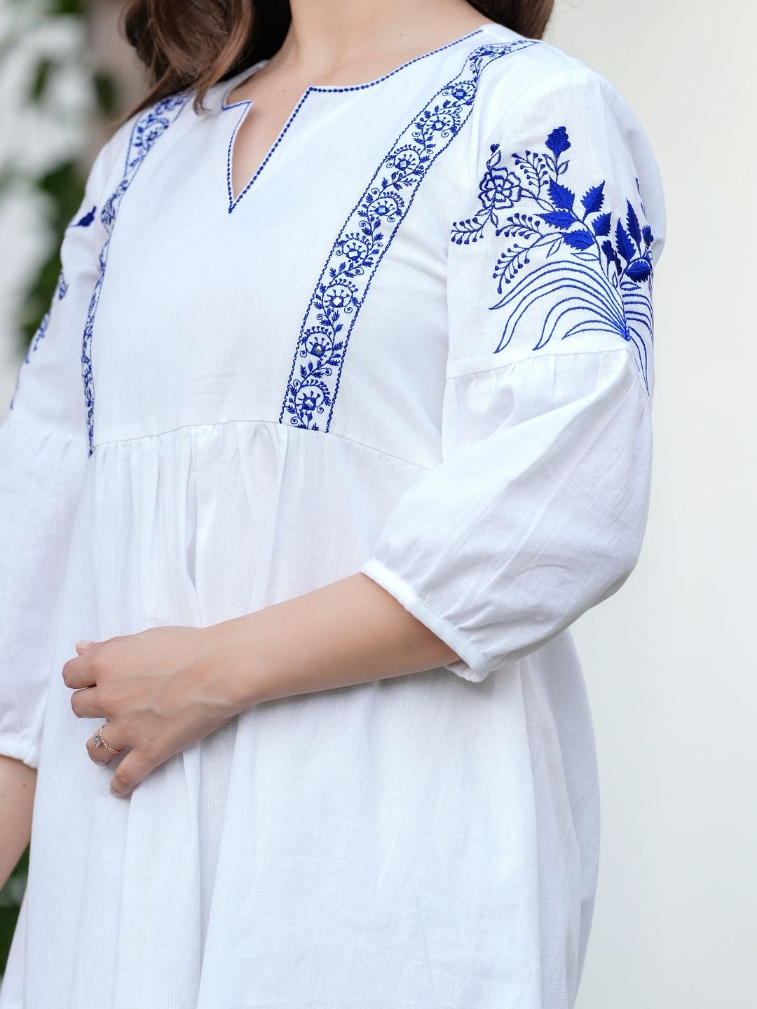 Azure Blossom Dress